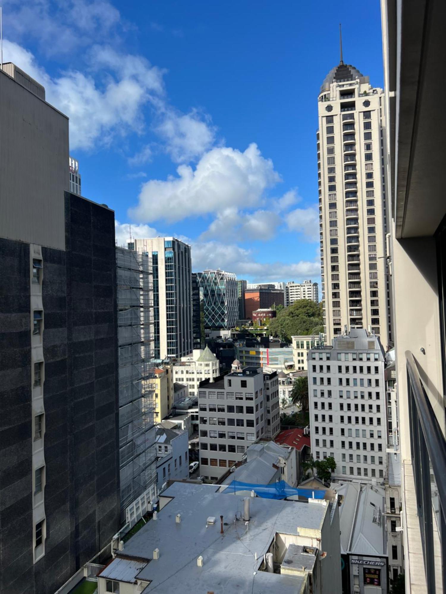 Highrise Studio Apartment W/ Ac, Pool & Gym In Auckland Cbd Экстерьер фото