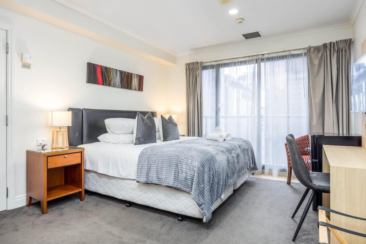 Highrise Studio Apartment W/ Ac, Pool & Gym In Auckland Cbd Экстерьер фото